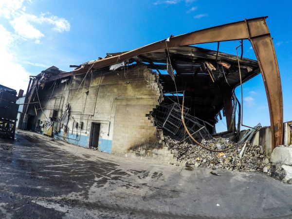 Restoration for fire damaged buildings